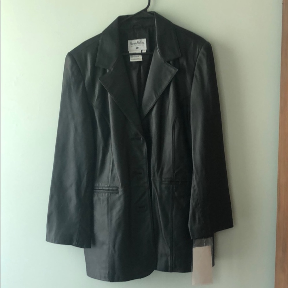 Pamela McCoy Leather Jacket